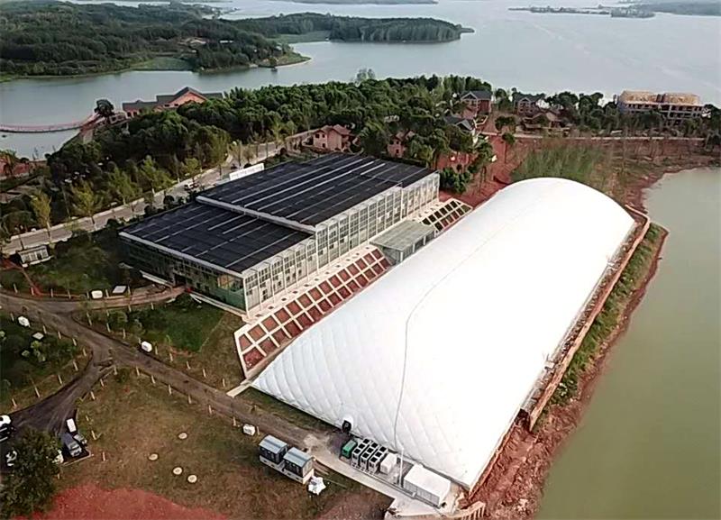 氣膜建筑走進(jìn)煤場，開辟建筑界新天地