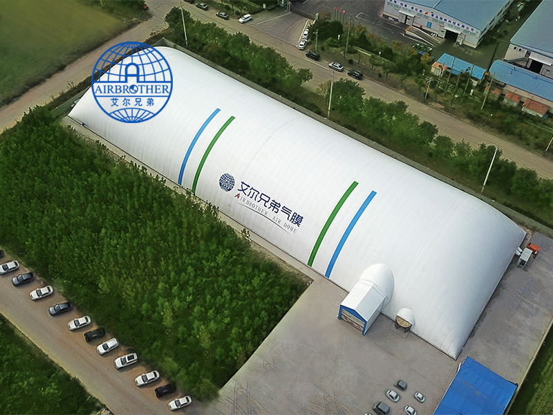 電廠儲煤場封閉建筑用氣膜做可以嗎？