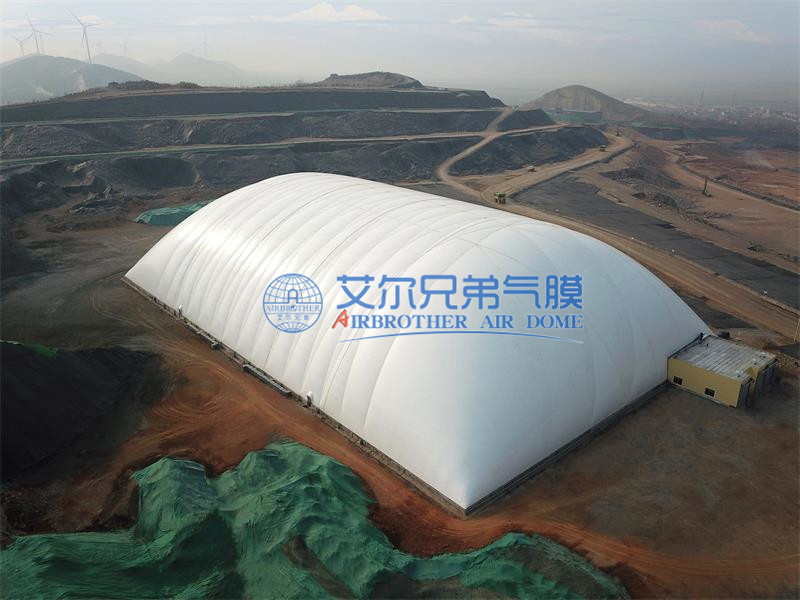 就客戶關心的氣膜建筑施工工期和后期維護工作做一個簡單報告