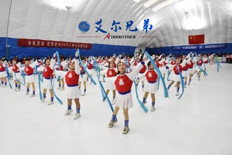 冰雪運動成“主戰(zhàn)場”，氣膜冰雪館受熱捧
