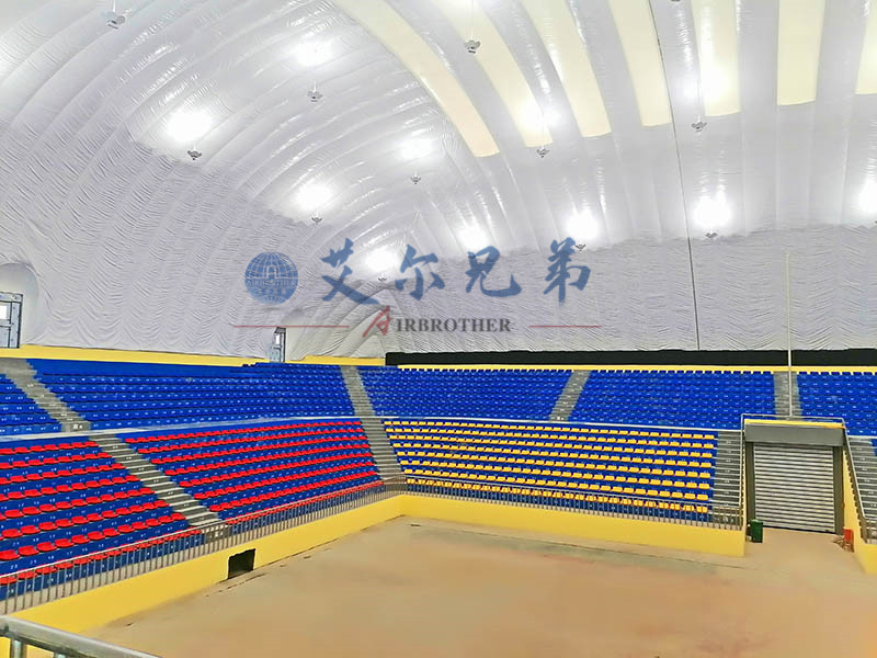全市首個(gè)氣膜籃球館，陽城縣室外籃球場(chǎng)改建