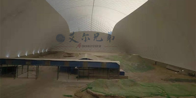氣膜封閉工程，儲煤場封閉煤庫應(yīng)用