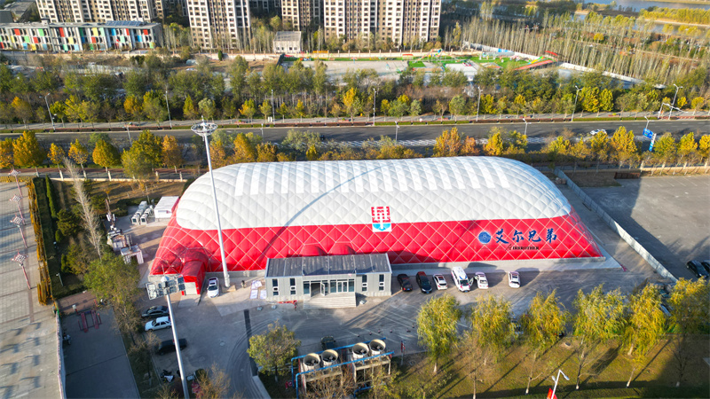 氣膜建筑在室內體育館運用中展示的亮點